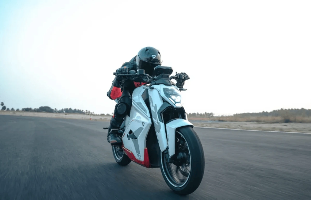Ultraviolette F77 Marks Global Track Debut